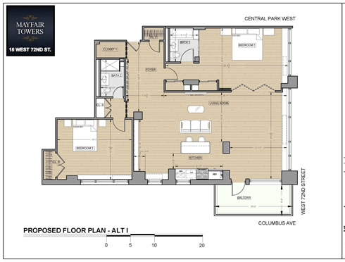15W 72ND ST., NEW YORK, NY MAYFAIR TOWERS MORANO RESIDENCE